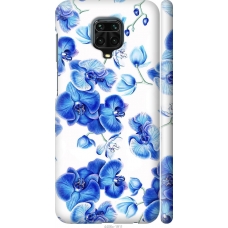 Чохол на Xiaomi Redmi Note 9 Pro Блакитні орхідеї 4406m-1911