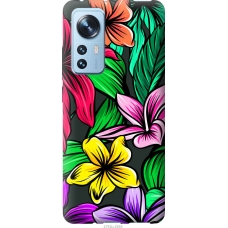 Чохол на Xiaomi 12X Тропічні квіти 1 4753u-2941