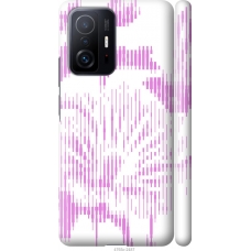 Чохол на Xiaomi 11T Рожевий бутон. Квітка. Pink Flower Bloom 4765m-2487