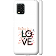 Чохол на Xiaomi Mi 10 Lite falling in love 4758m-1924