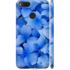 Чохол на Xiaomi Mi 5X Сині квіти 526m-1042