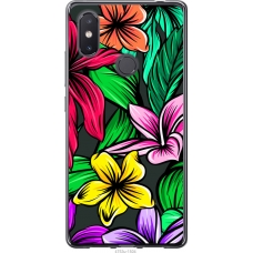Чохол на Xiaomi Mi8 SE Тропічні квіти 1 4753u-1504