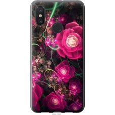 Чохол на Xiaomi Mi8 Абстрактні квіти 3 850u-1499