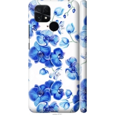 Чохол на Xiaomi Poco C40 Блакитні орхідеї 4406m-2701