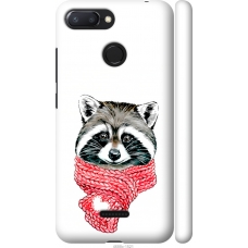 Чохол на Xiaomi Redmi 6 Єнот в шарфі 4688m-1521