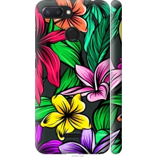 Чохол на Xiaomi Redmi 6 Тропічні квіти 1 4753m-1521