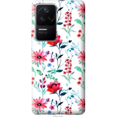 Чохол на Xiaomi Redmi K40S Flowers 2 4394u-2582