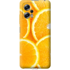 Чохол на Xiaomi Redmi Note 11T Pro Часточки апельсину 3181u-2644