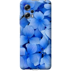 Чохол на Xiaomi Redmi Note 11T Pro Сині квіти 526u-2644