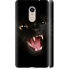 Чохол на Xiaomi Redmi Note 4 Чорна кішка 932m-352