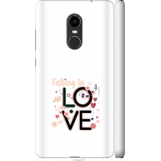 Чохол на Xiaomi Redmi Note 4X falling in love 4758m-951