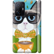 Чохол на Xiaomi 11T Cat Coffee 4053m-2487