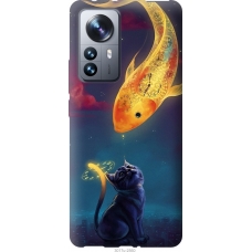 Чохол на Xiaomi 12 Pro Сон кішки 3017u-2560