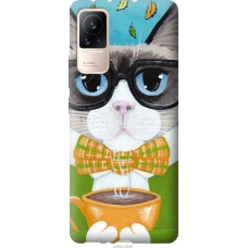 Чохол на Xiaomi Civi Cat Coffee 4053u-2491