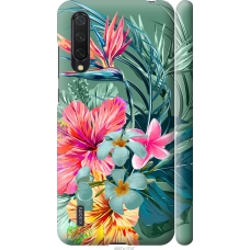 Чохол на Xiaomi Mi 9 Lite Тропічні квіти v1 4667m-1834