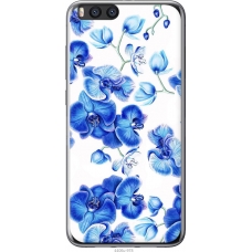 Чохол на Xiaomi Mi Note 3 Блакитні орхідеї 4406u-978