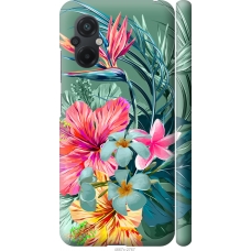 Чохол на Xiaomi Poco M5 Тропічні квіти v1 4667m-2767
