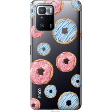 Чохол на Xiaomi Poco X3 GT Donuts 4422u-2511