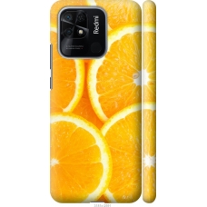 Чохол на Xiaomi Redmi 10C Часточки апельсину 3181m-2591