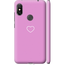 Чохол на Xiaomi Redmi Note 6 Pro Серце 2 4863m-1551