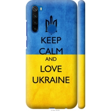 Чохол на Xiaomi Redmi Note 8T Keep calm and love Ukraine v2 1114m-1818
