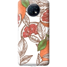 Чохол на Xiaomi Redmi Note 9T Апельсини 4693u-2261