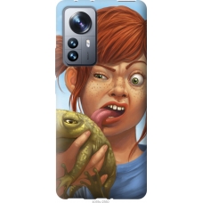 Чохол на Xiaomi 12 Pro Рудоволоса дівчинка з жабою 4059u-2560