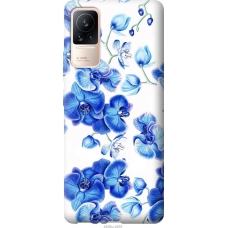 Чохол на Xiaomi Civi Блакитні орхідеї 4406u-2491