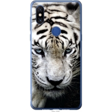 Чохол на Xiaomi Mi Mix 3 Сумний білий тигр 106u-1599