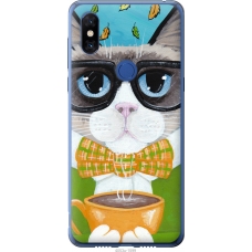 Чохол на Xiaomi Mi Mix 3 Cat Coffee 4053u-1599