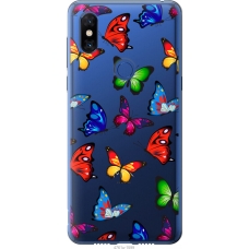Чохол на Xiaomi Mi Mix 3 Барвисті метелики 4761u-1599
