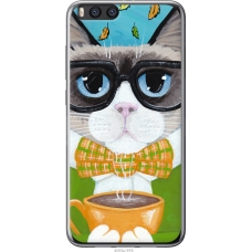 Чохол на Xiaomi Mi Note 3 Cat Coffee 4053u-978