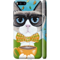 Чохол на Xiaomi Mi6 Cat Coffee 4053m-965