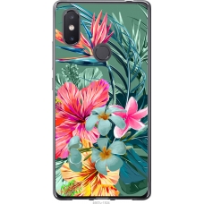 Чохол на Xiaomi Mi8 SE Тропічні квіти v1 4667u-1504