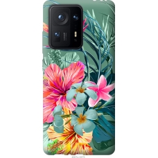 Чохол на Xiaomi Mix 4 Тропічні квіти v1 4667u-2475