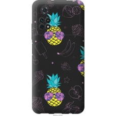 Чохол на Xiaomi Poco M4 Pro Summer ananas 4695u-2592