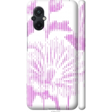 Чохол на Xiaomi Poco M5 Рожевий бутон. Квітка. Pink Flower Bloom 4765m-2767