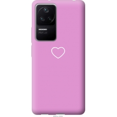 Чохол на Xiaomi Redmi K40S Серце 2 4863u-2582