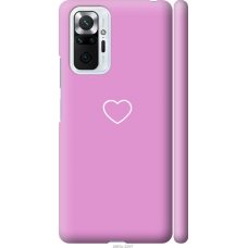 Чохол на Xiaomi Redmi Note 10 Pro Серце 2 4863m-2297