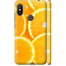 Чохол на Xiaomi Redmi Note 6 Pro Часточки апельсину 3181m-1551