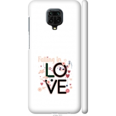 Чохол на Xiaomi Redmi Note 9S falling in love 4758m-2029