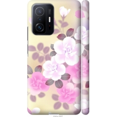 Чохол на Xiaomi 11T Японські квіти 2240m-2487