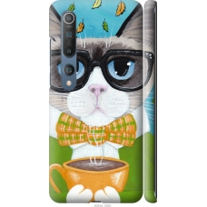 Чохол на Xiaomi Mi 10 Pro Cat Coffee 4053m-1870