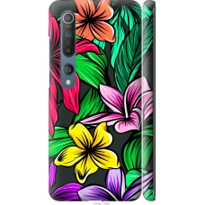 Чохол на Xiaomi Mi 10 Pro Тропічні квіти 1 4753m-1870