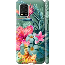 Чохол на Xiaomi Mi 10 Lite Тропічні квіти v1 4667m-1924