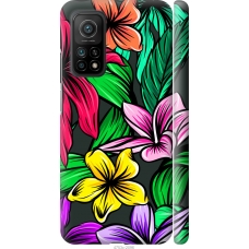 Чохол на Xiaomi Mi 10T Pro Тропічні квіти 1 4753m-2679