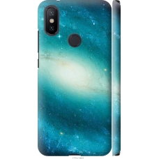 Чохол на Xiaomi Mi A2 Блакитна галактика 177m-1481