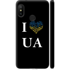Чохол на Xiaomi Redmi 6 Pro I love UA 1112m-1595