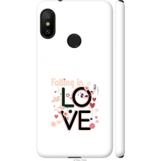 Чохол на Xiaomi Redmi 6 Pro falling in love 4758m-1595