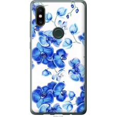 Чохол на Xiaomi Mi Mix 2s Блакитні орхідеї 4406u-1438